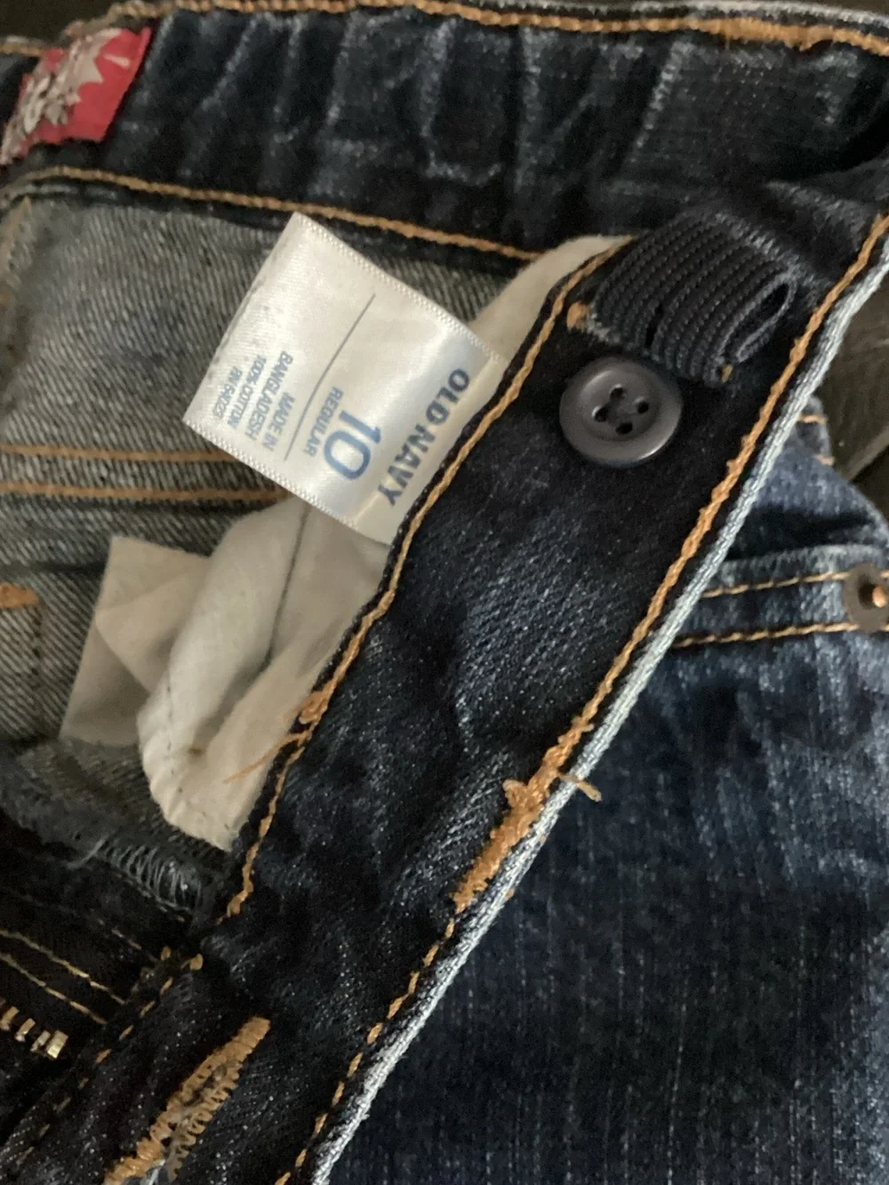 Old Navy Blue Kids Classic Straight-Leg Jeans Size 10 Regular